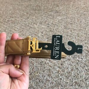 NWT 🎄Ralph Lauren women belt Large